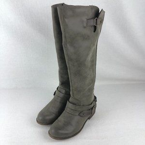 Madden Girl Zip Boots- Size 5.5